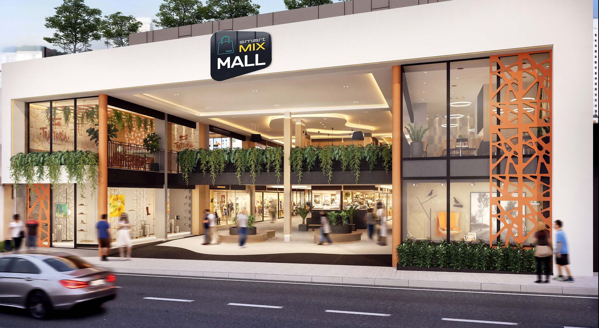 Perspectiva oficial: Smart Mix Mall